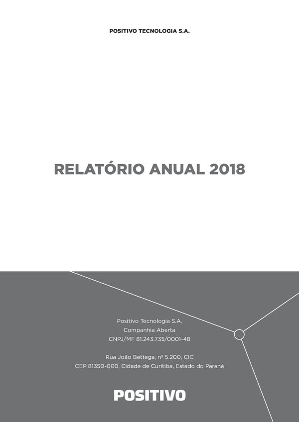 2018 | Relatório Anual - Page 1