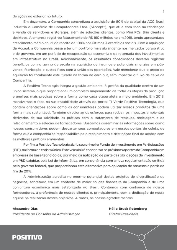 2018 | Relatório Anual - Page 5