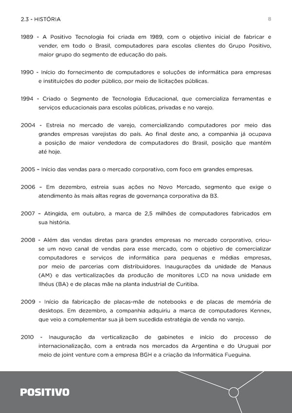 2018 | Relatório Anual - Page 8