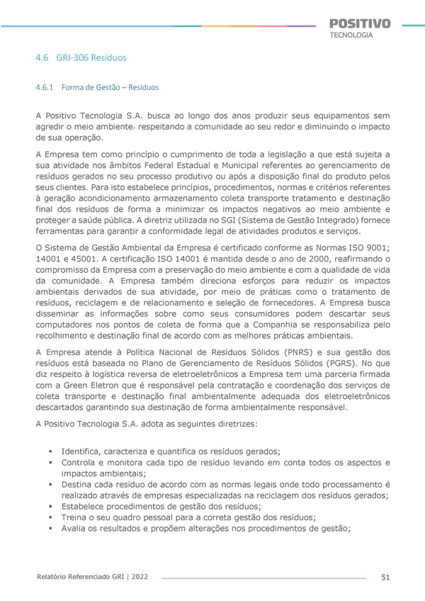 2022 | Anexo Relatório Referenciado GRI - Page 51