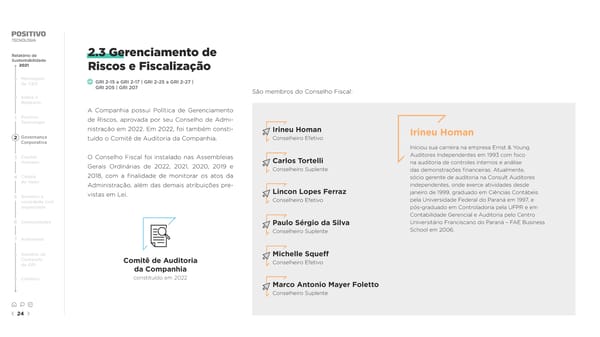 2021 | Relatório de Sustentabilidade - Page 24