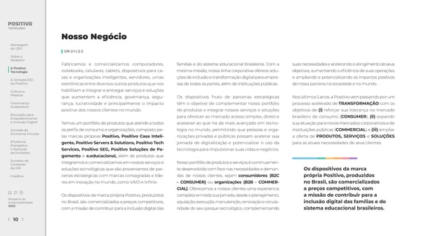 2022 | Relatório de Sustentabilidade - Page 10